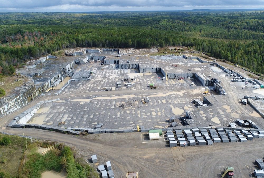 Mesabi Black overhead shot