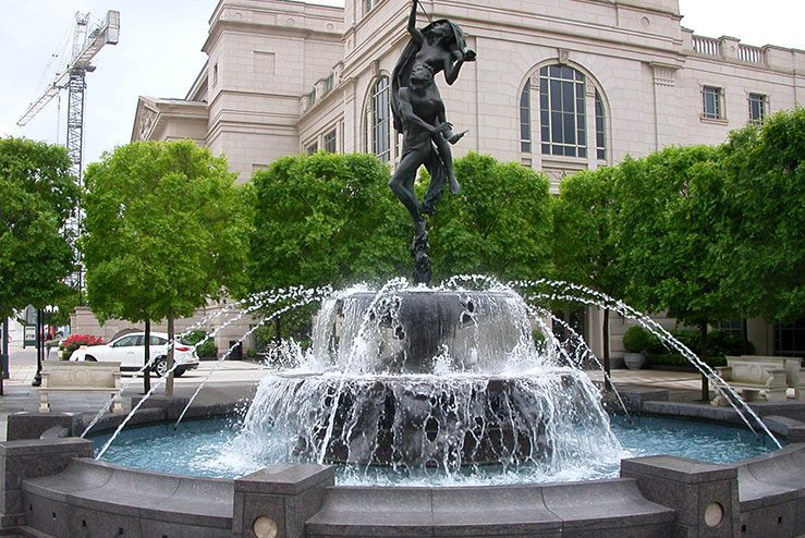 Schermerhorn Symphony Center water fountain