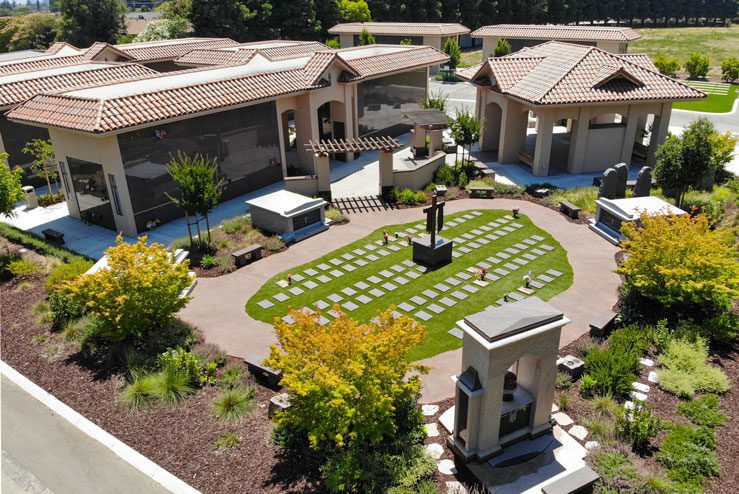 santa clara mission cemetery mausoleum complex