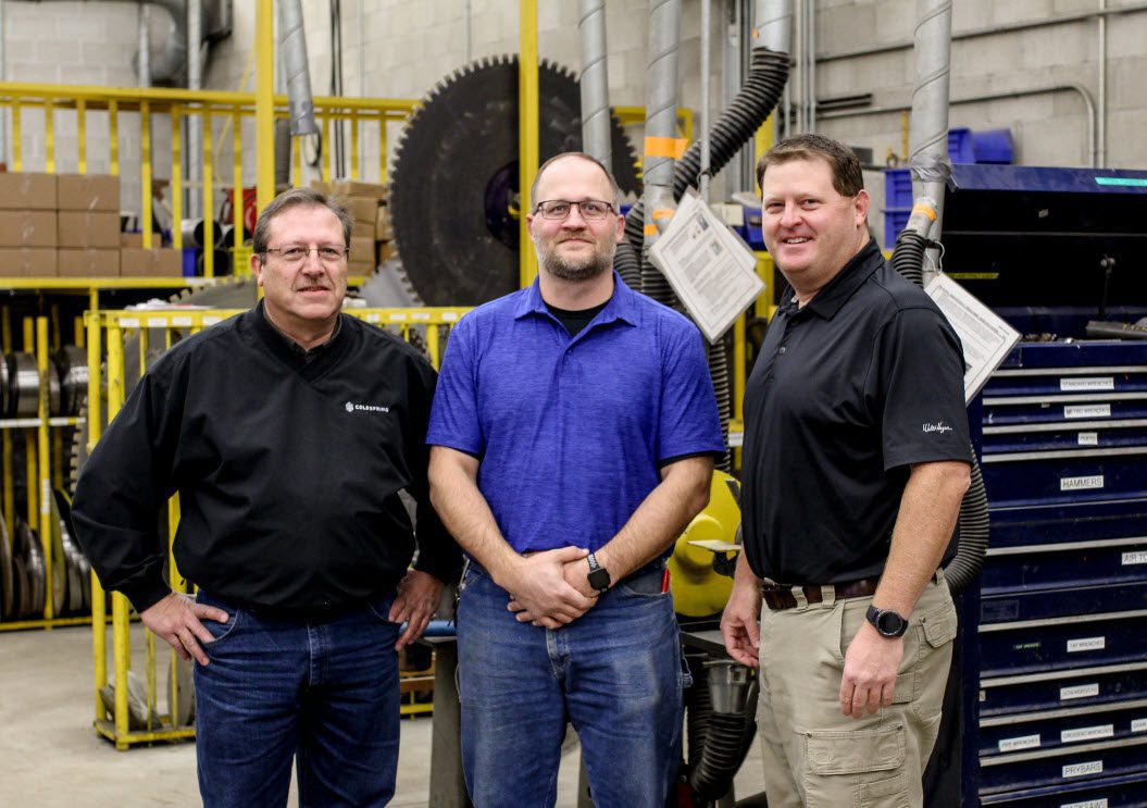 three employees