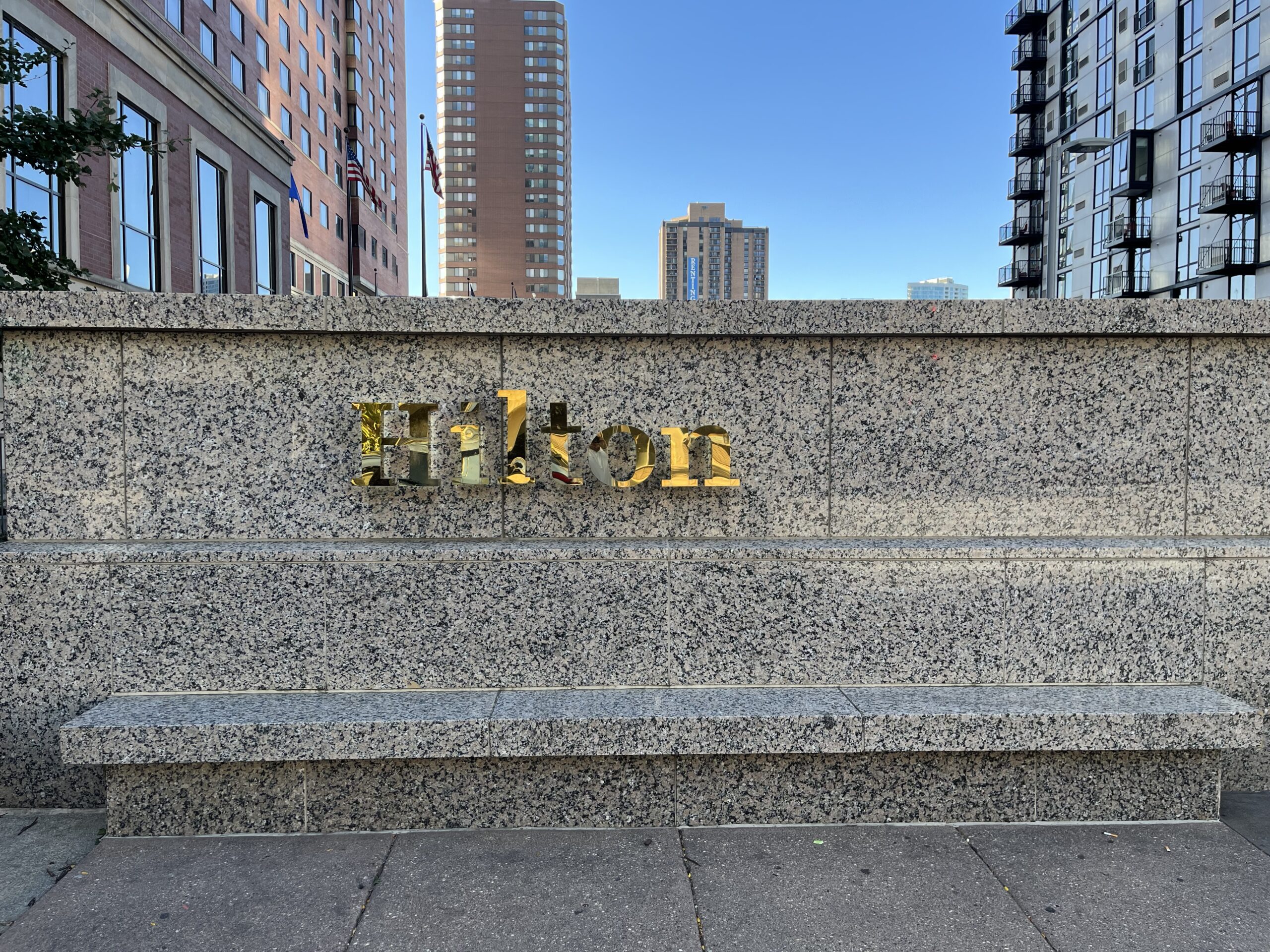 Hilton Hotel Entrance