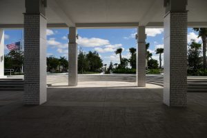 View from main entrance