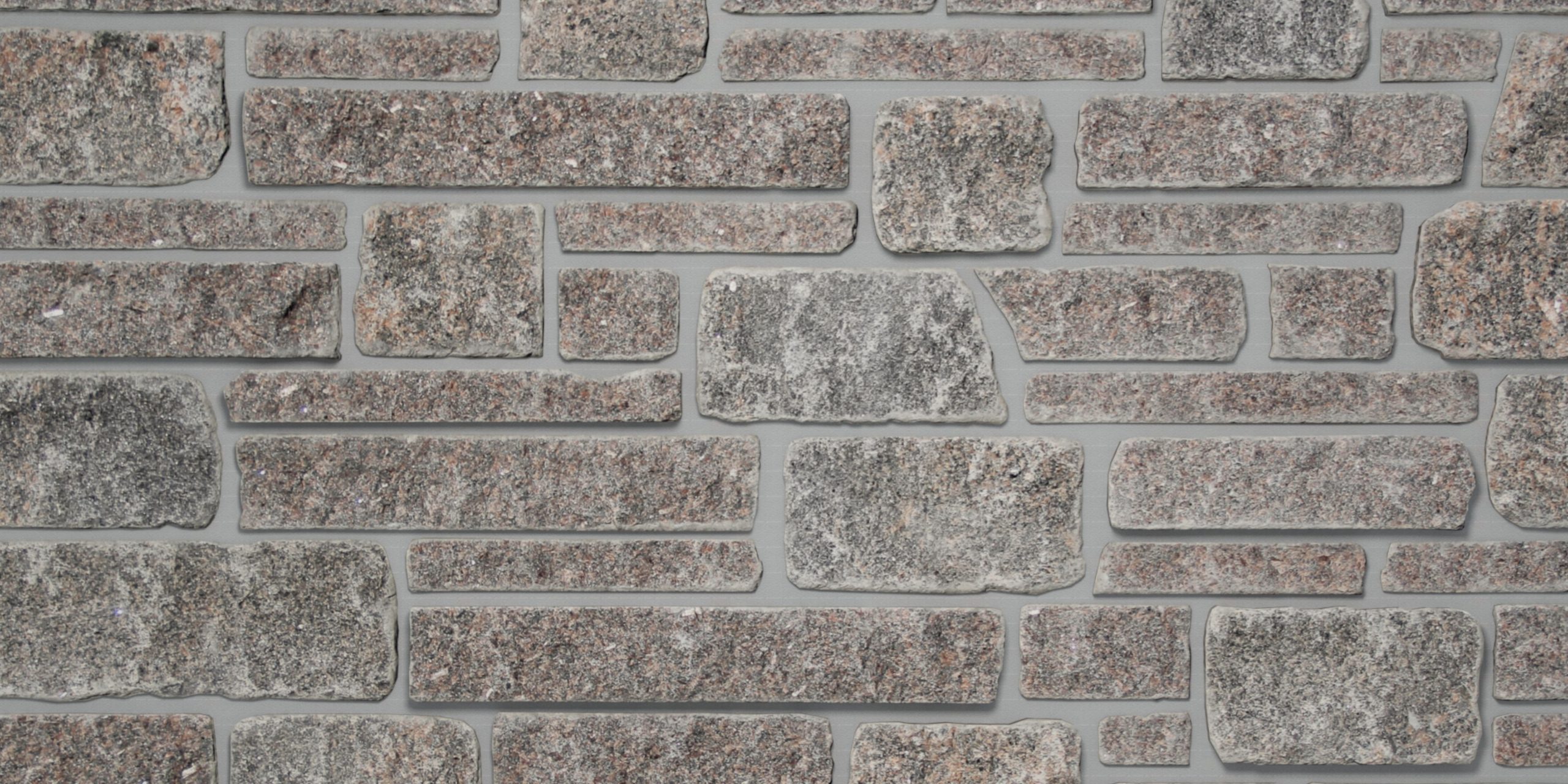Twin Brooks Gray Grout - Thin Granite Veneer - Coldspring Granite